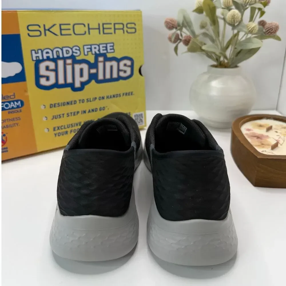 Skechers Performance Go Walk Flex Hands Up Slip-In Sneaker Black 216324 Men 9.5